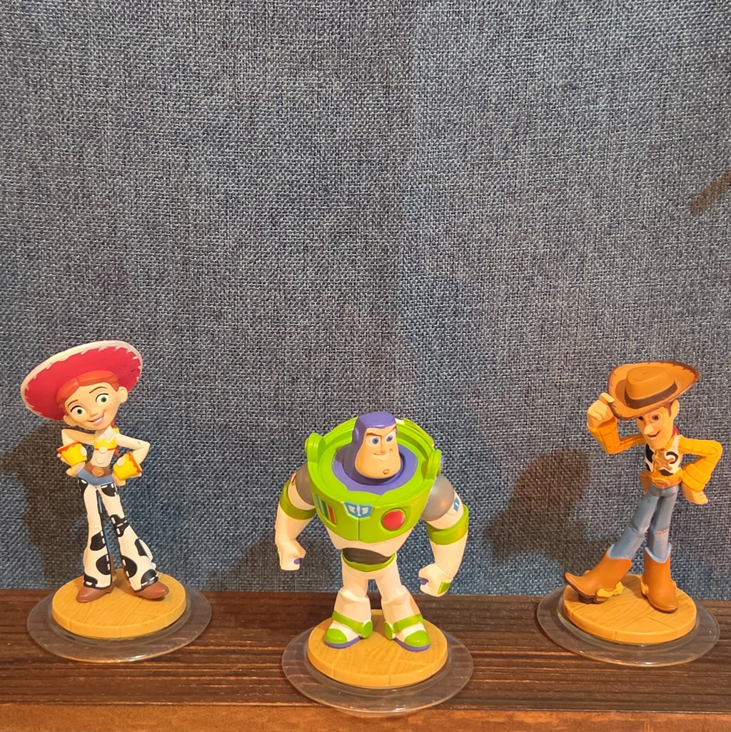 Disney Infinity Toy Story Buzz Woody Jessie Figures Lot 3 Loose