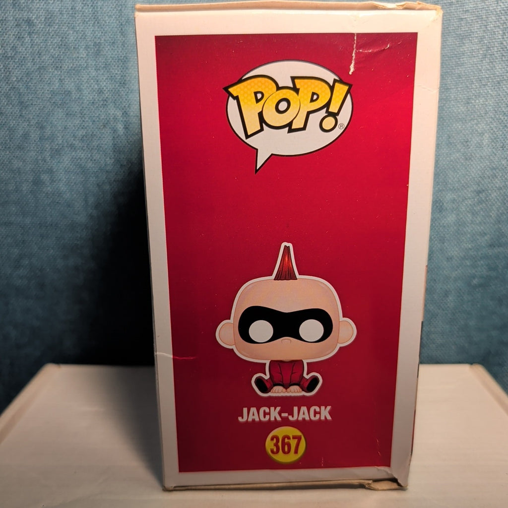 Funko Pop Jack-Jack Incredibles 2 #367 Disney Pixar Figure in Box With Protector