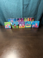 Set of 14 Peppa Pig Mini Board Books | Little Library Puzzle Backs | Travel Size