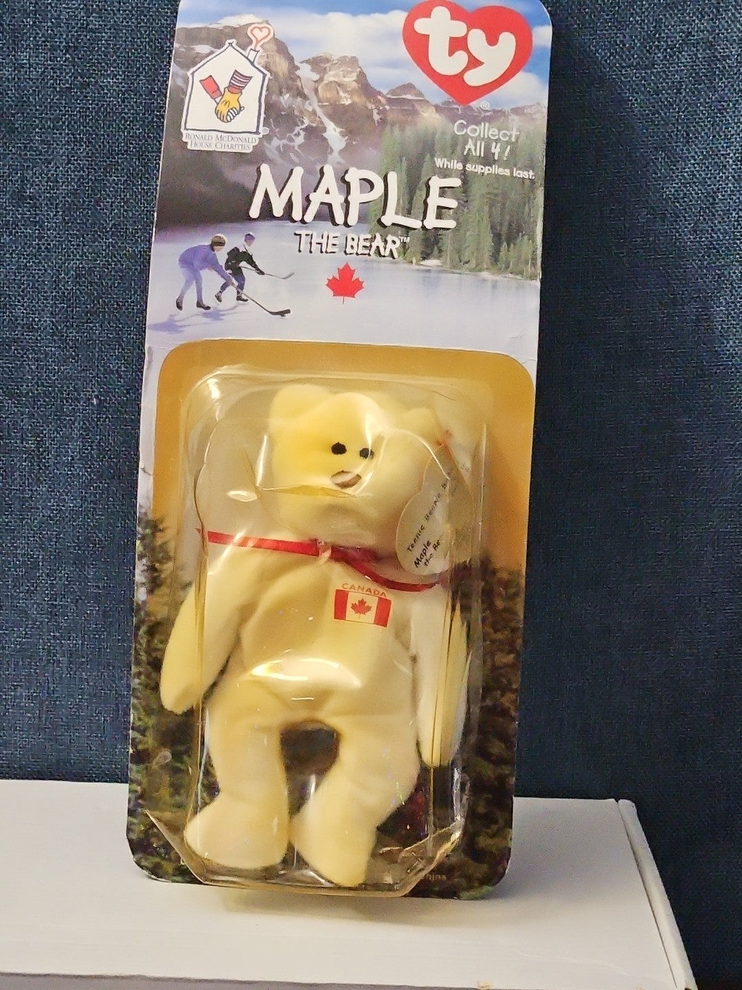 Ty Beanie Baby Maple the Bear | 1997 McDonald's Charity Exclusive