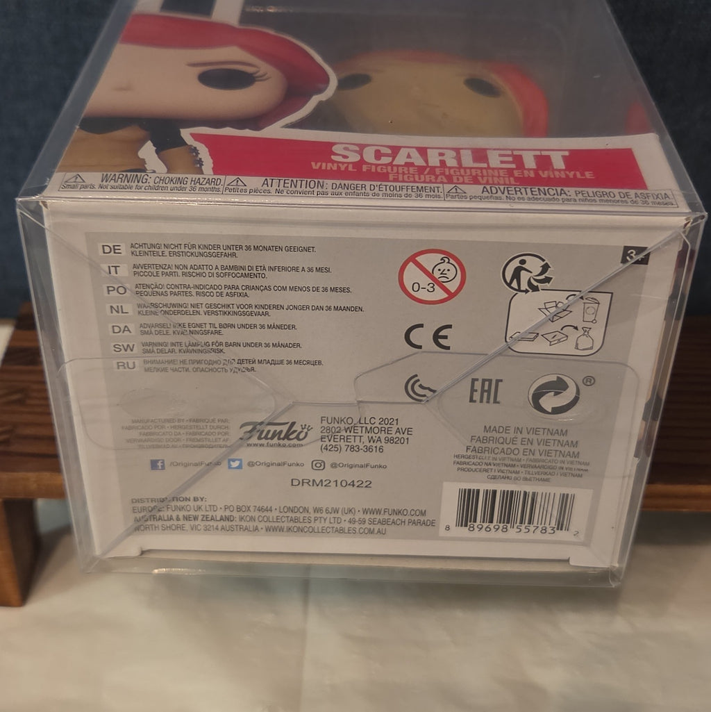 Funko Pop Retro Toys G.I. Joe Scarlett #74 New in Box with Protector