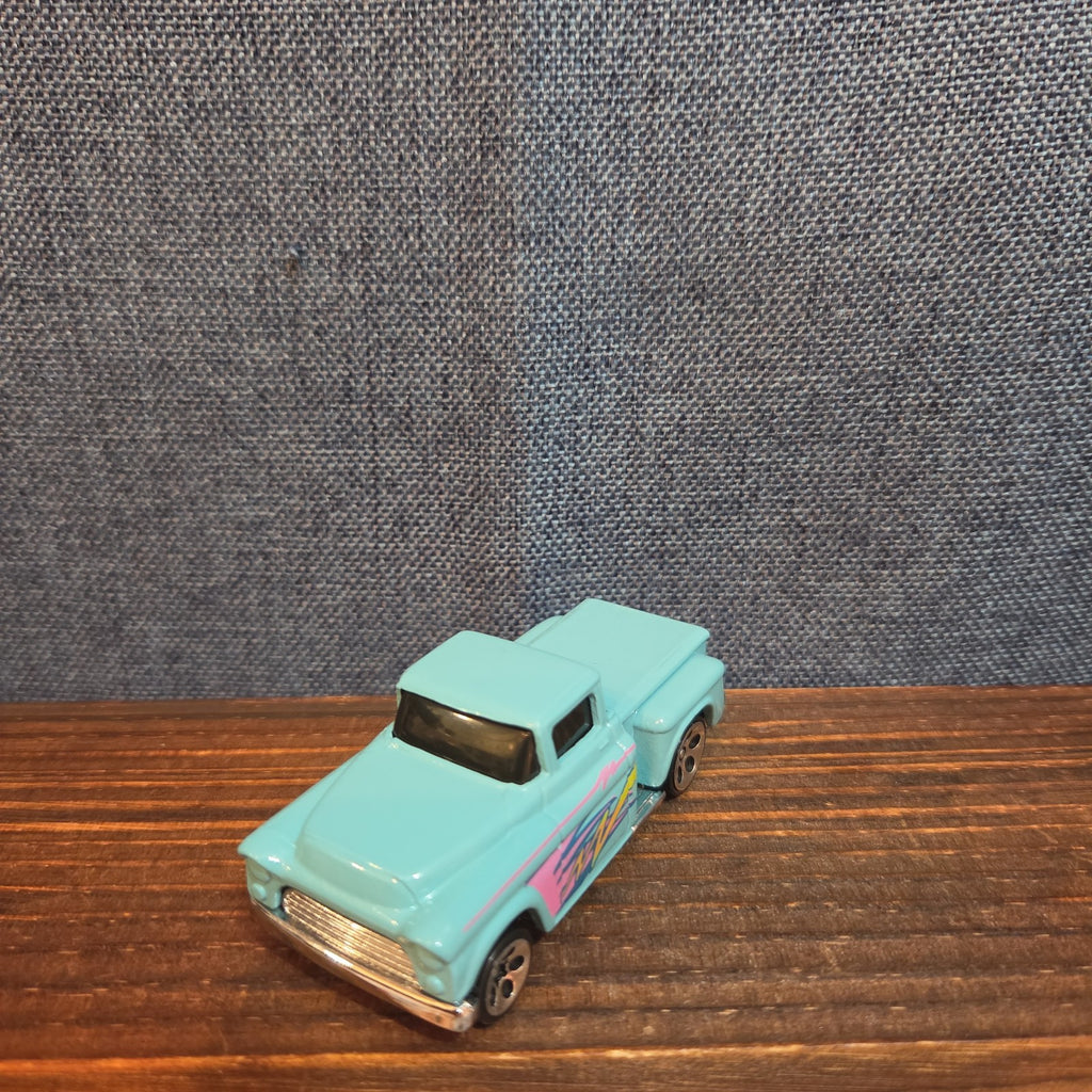 Hot Wheels Flashsider 1956 Chevy Teal Diecast 90s