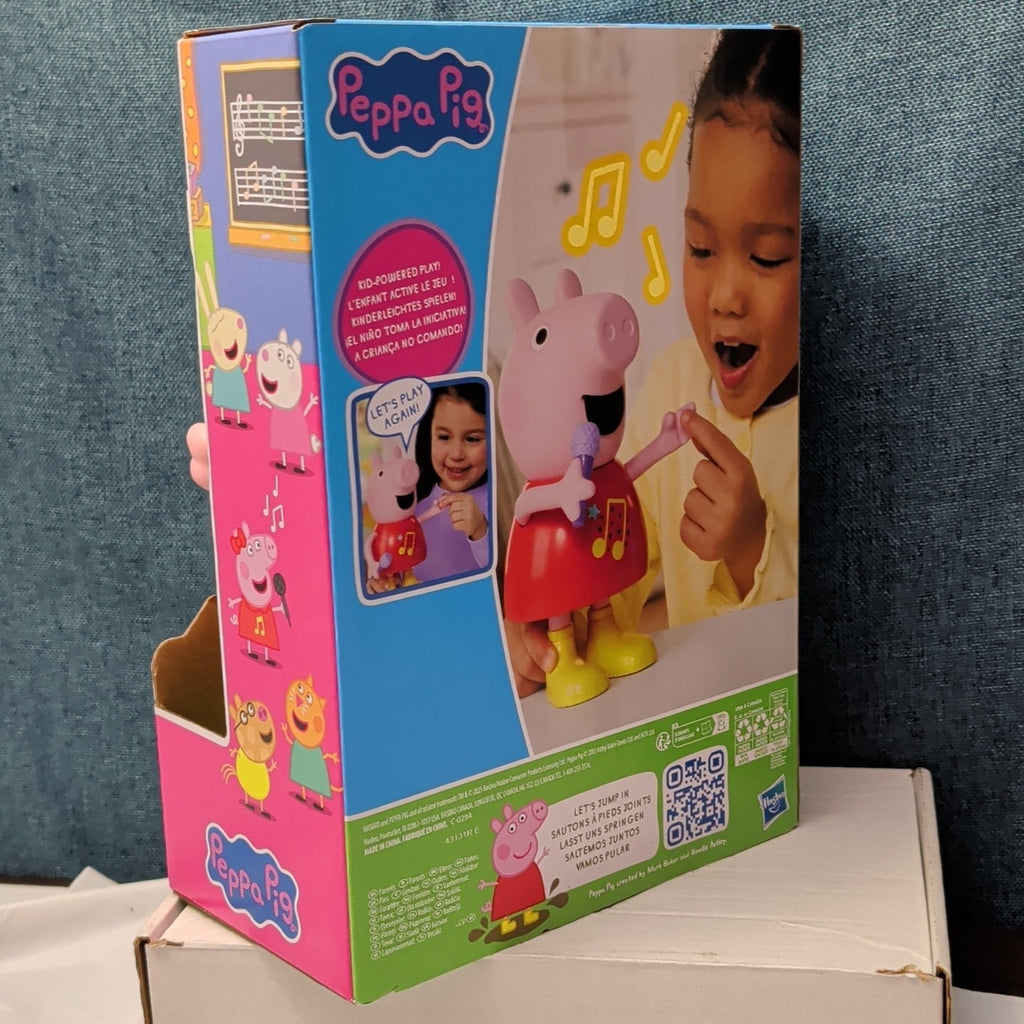 Hasbro Peppa Pig Talk & Sing Peppa Doll Musical 50+ Sounds Songs New Sealed