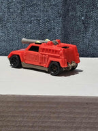 1997 McDonald's Hot Wheels FIRE TRUCK #5 Red Rescue Vehicle 90s Vintage Loose