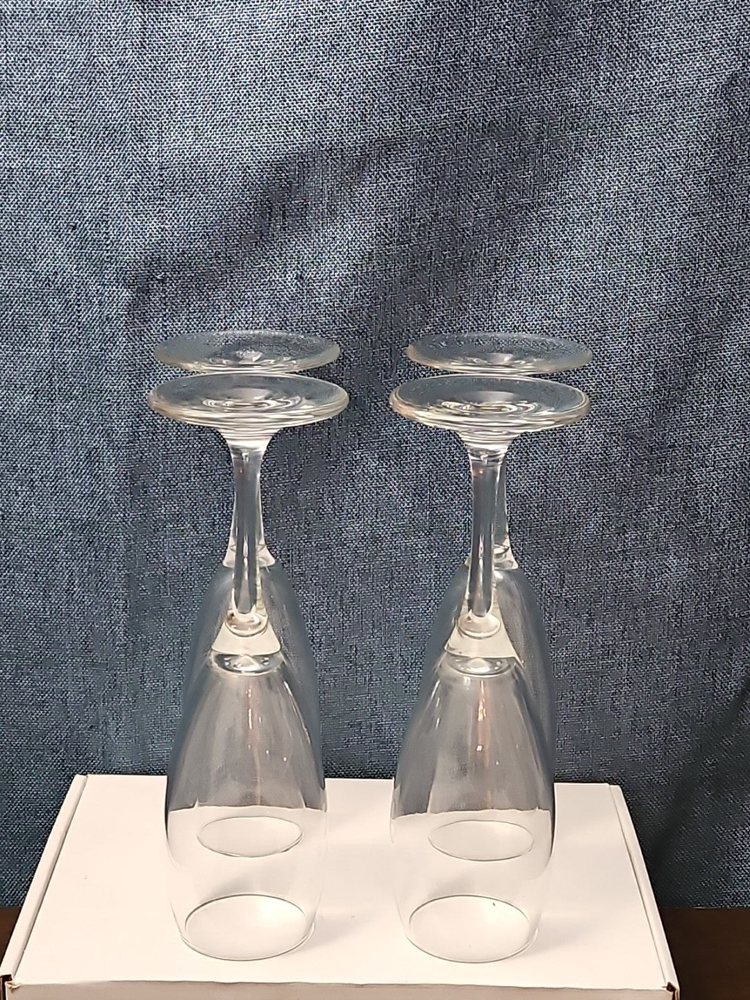 Set of 6 Classic Champagne Flutes | 6oz Trumpet Shape | Elegant Clear Glass Stem