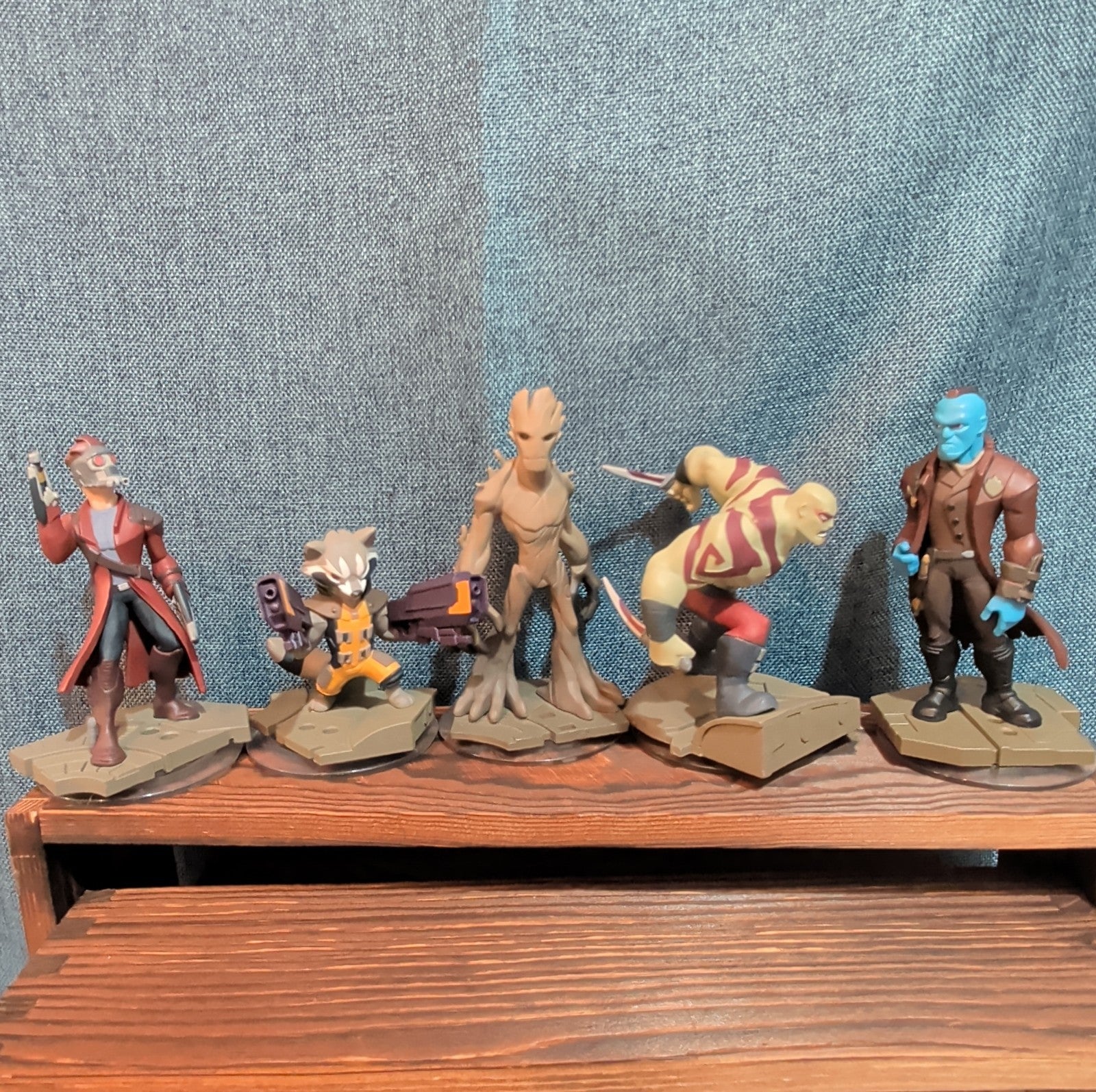 Disney Infinity 2.0 Guardians Galaxy 5 Figure Lot PVC Loose