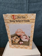 Vintage 1982 Patch Press Pattern 356B| Bunny Basket & Friends
