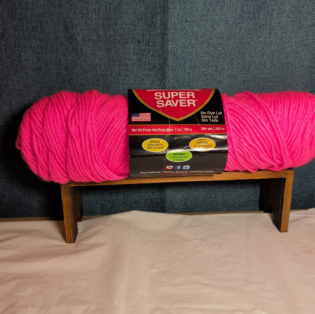 Red Heart Super Saver Pretty N Pink Yarn 7oz Acrylic Worsted