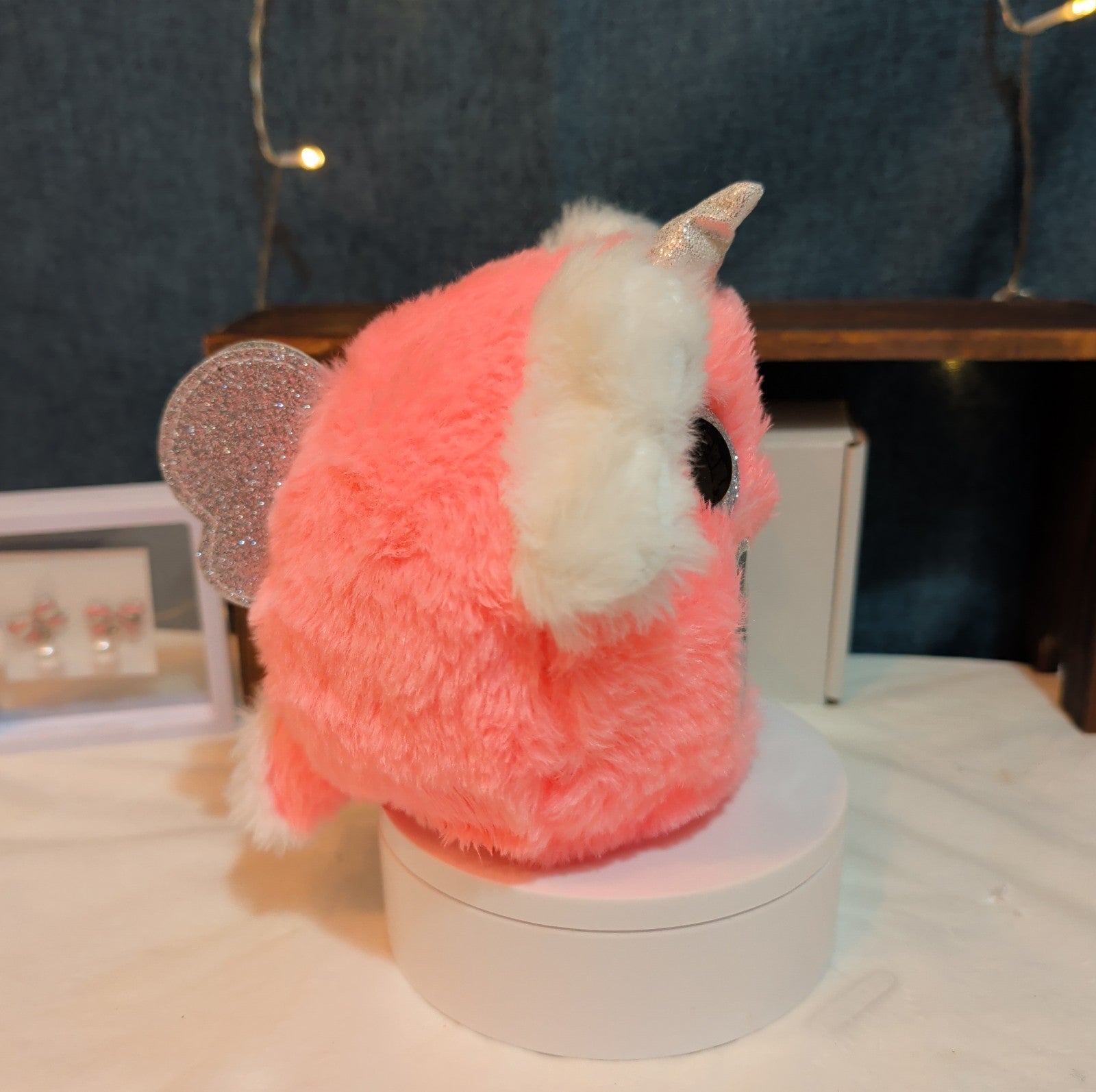 Zuru Rainbocorns Kittycorn 4" Pink Plush Sparkle Wings Y2K