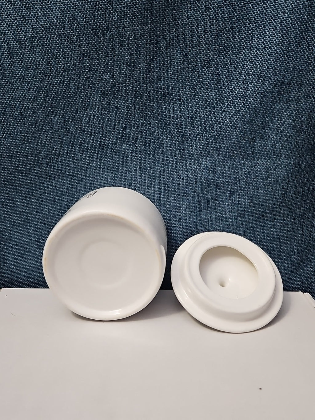 Ceramic Sugar Bowl with Lid | "Sugar & Spice"