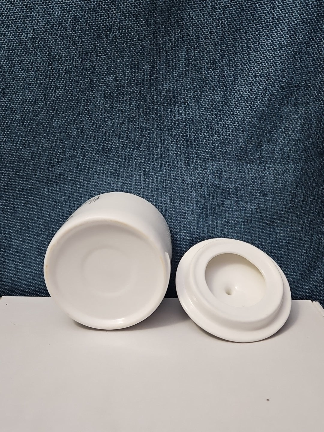 Ceramic Sugar Bowl with Lid | "Sugar & Spice"