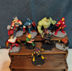 Disney Infinity 2.0 Marvel Avengers 9 Figure Lot Iron Man Hulk Loose