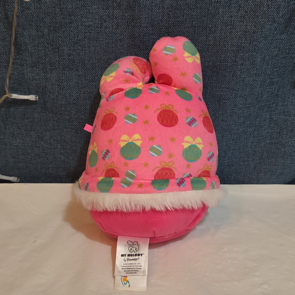 Squishmallows Sanrio My Melody Holiday Ornament Plush