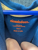 Nickelodeon SpongeBob SquarePants Shirt Boys Size 6 Weird Vibes Only Blue Tee
