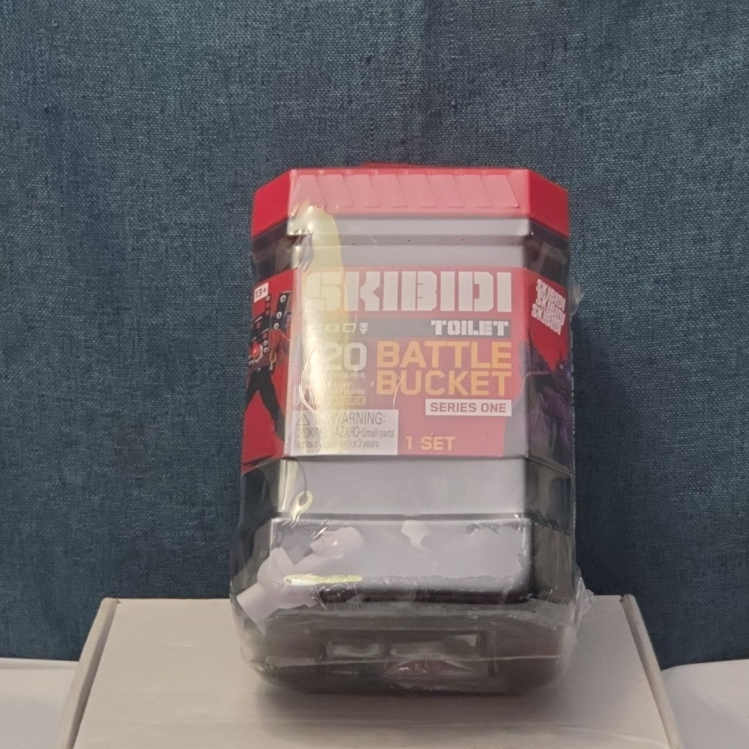 Skibidi Toilet Battle Bucket Series 1 New Sealed 20 Figures Mystery Titan NIB