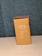 NEW Sud Scrub Antimicrobial Shower Hook Purple | Adhesive Rust-Resistant Holder