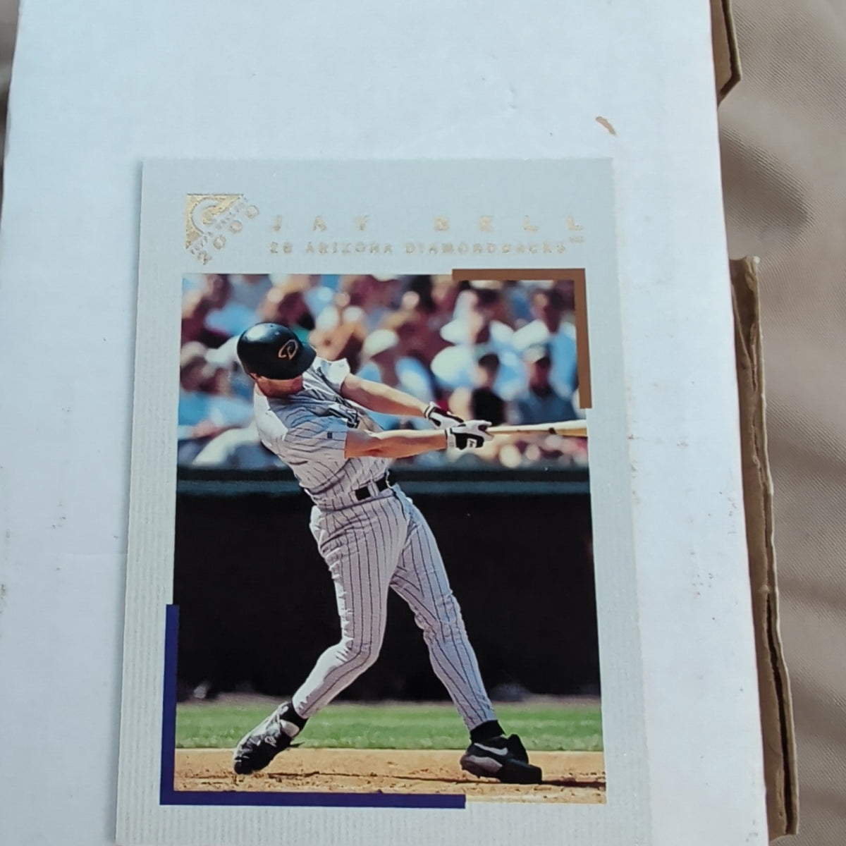 2000 Topps Gallery Jay Bell #3 Arizona Diamondbacks MLB Canvas Base Card