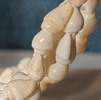 Hawaiian Woven Shell Lei Long Necklace Boho Beach