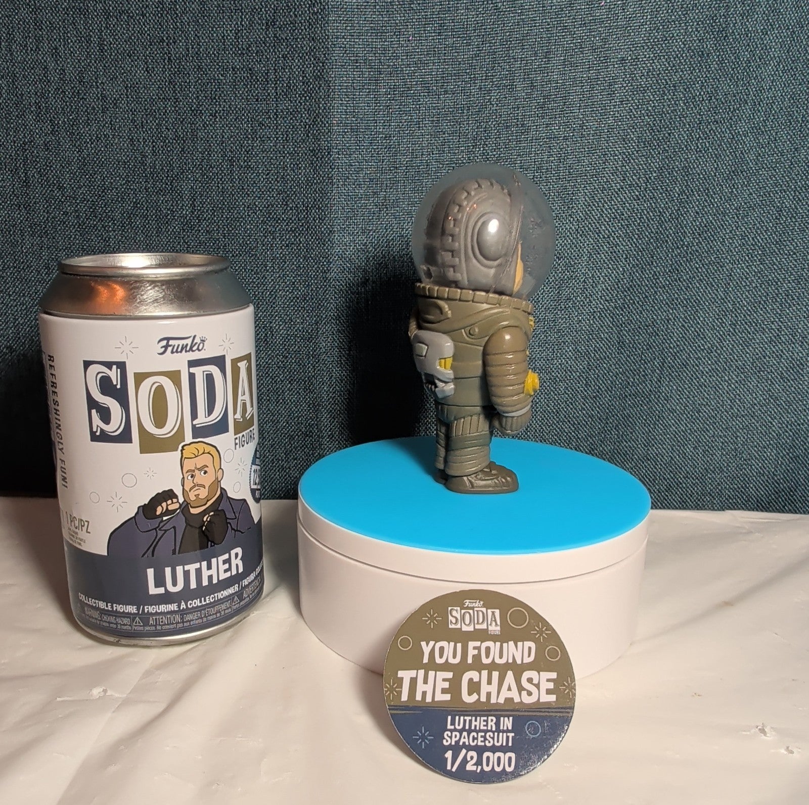 Funko Soda Luther Spacesuit Chase Vinyl Figure 1/2000
