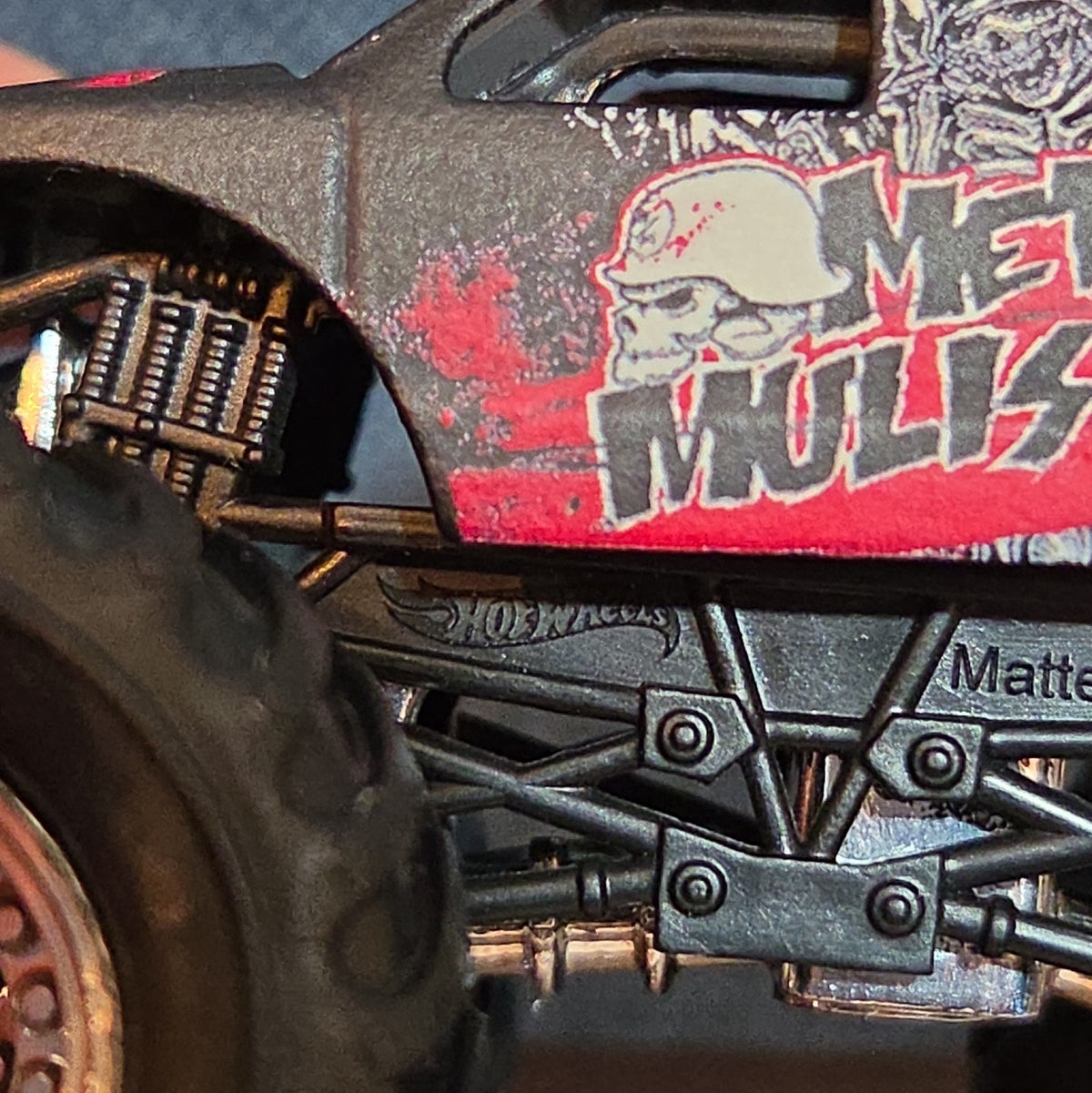 Hot Wheels Monster Jam Metal Mulisha Diecast Truck 2016