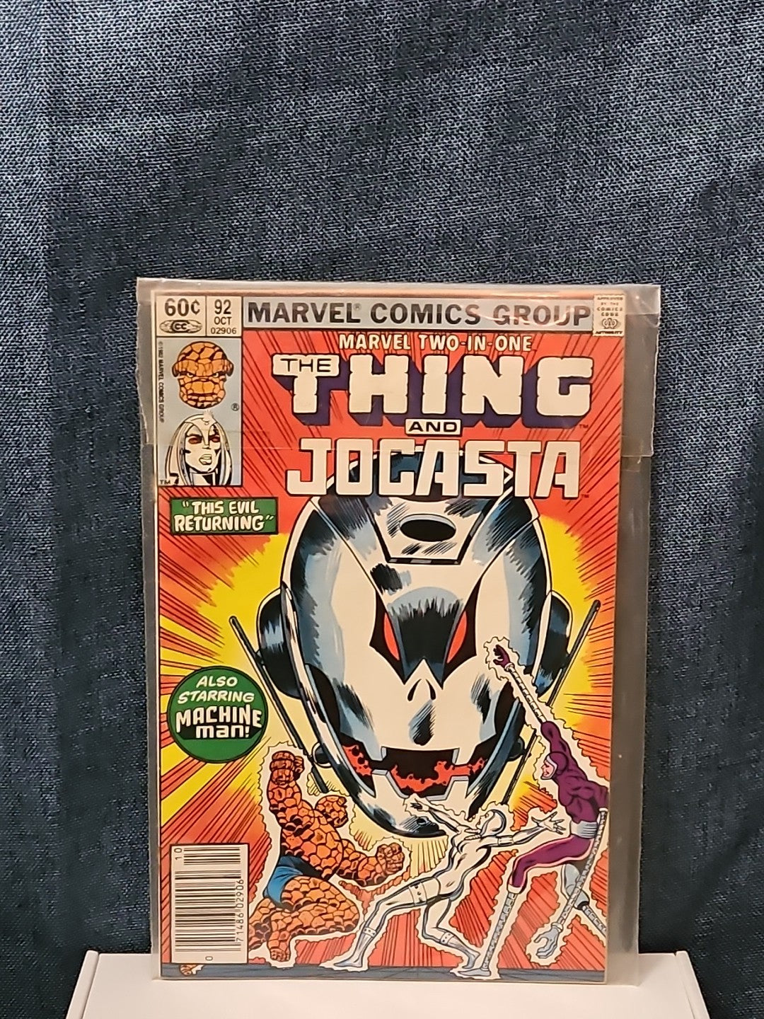 Marvel Two-In-One #92 (1982) | The Thing & Jocasta vs Ultron | Bronze Age Comic
