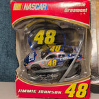 NASCAR Jimmie Johnson 48 Ornament & Helmet Pen 2007 Trevco