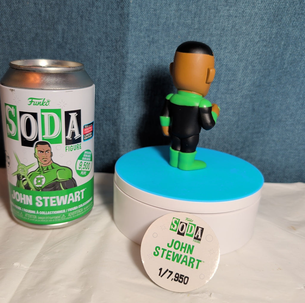 Funko Soda Green Lantern John Stewart Vinyl Figure NYCC 2022