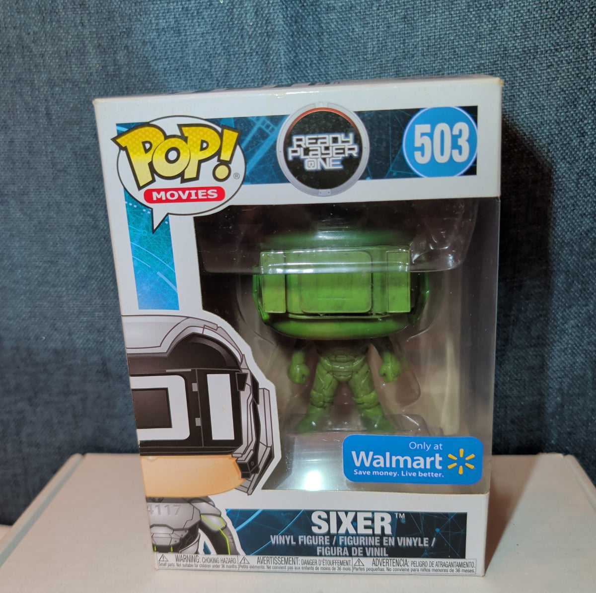 Funko Pop Ready Player One Sixer 503 Walmart Exclusive Translucent Green NIB
