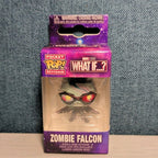 Funko Pocket POP Keychain Zombie Falcon Marvel What If Vaulted in Box