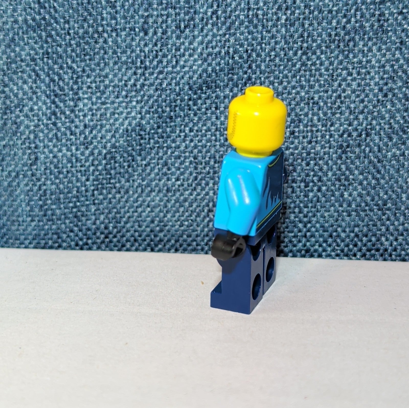 LEGO City Monster Truck Driver Minifigure cty1760 Flame Racing Jacket Loose