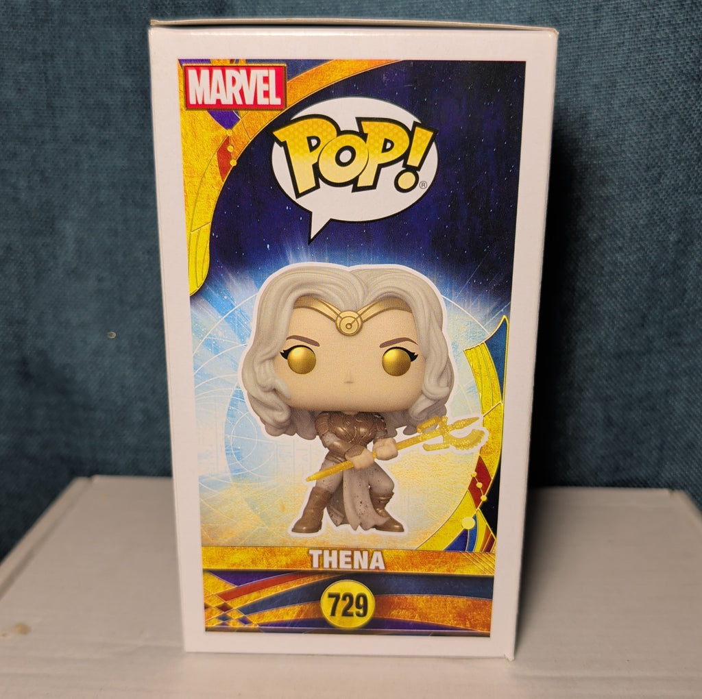 Funko POP! : Marvel Eternals #729 - Thena New in Box with Protector