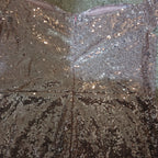 Rose Gold Sequin Off Shoulder Party Jumpsuit Romper  XL