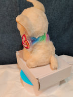 Ty Beanie Boos Chewey Chihuahua Rainbow Collar Gold Glitter Eyes 6" Plush