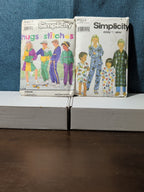4 Sewing Patterns | Kids PJs & Retro Sweatsuits | Tote Bags | Window Valance