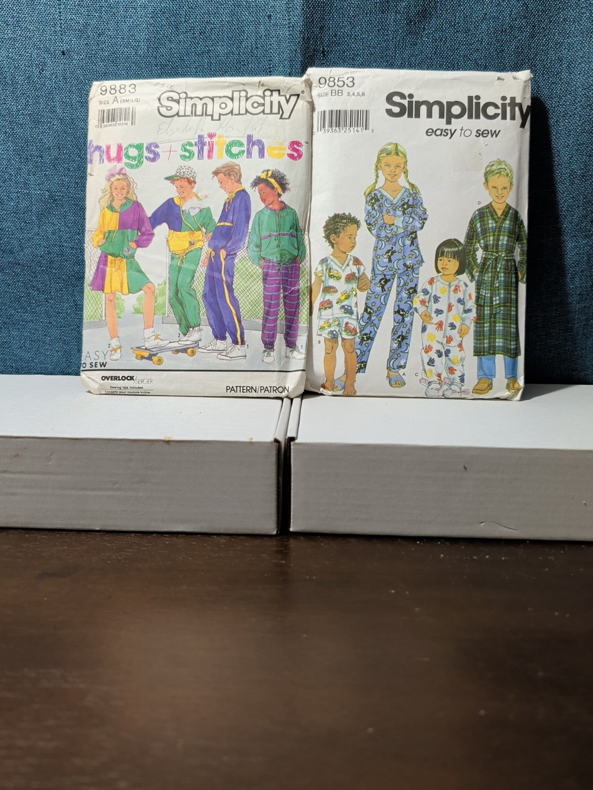 4 Sewing Patterns | Kids PJs & Retro Sweatsuits | Tote Bags | Window Valance