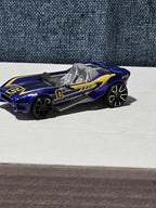Hot Wheels Carbonic | 2023 Multi-Pack Exclusive Candy Blue | Loose Track Car |