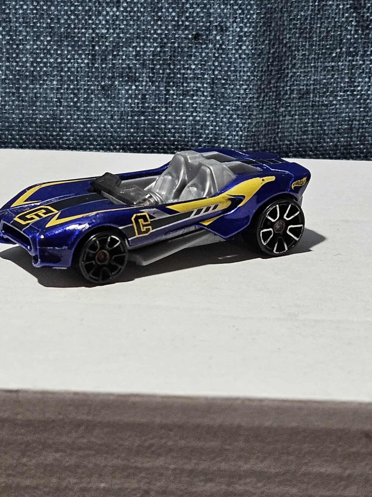 Hot Wheels Carbonic | 2023 Multi-Pack Exclusive Candy Blue | Loose Track Car |