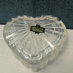 Forever Crystal 3pc Vanity Set | 24% Lead Crystal Zajecar Yugoslavia NEW IN BOX