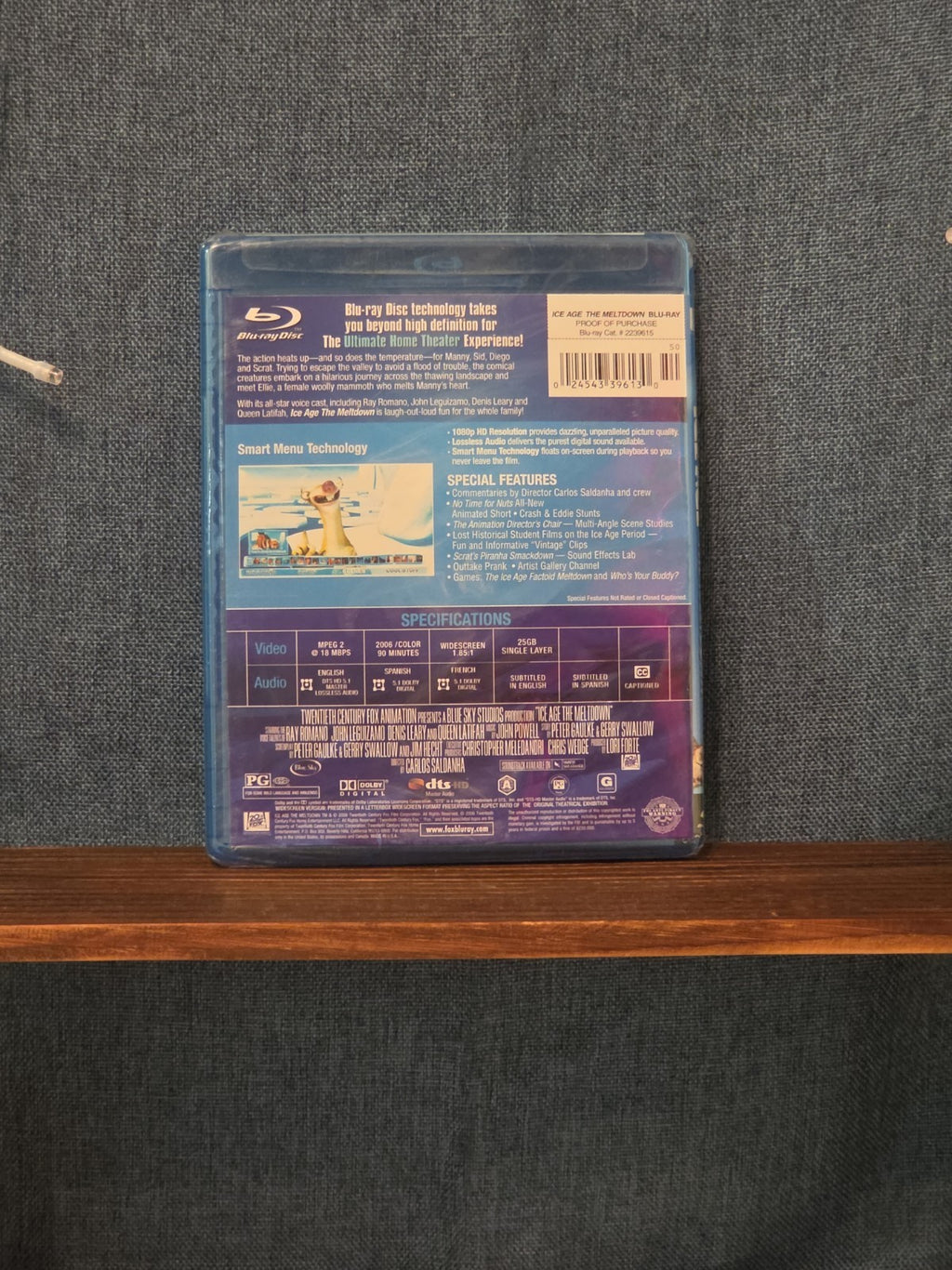 20th Century Fox Ice Age The Meltdown Blu-Ray Widescreen 2006