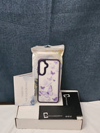 NEW DagoRoo for Samsung Galaxy S25 5G Case | Purple Butterfly Kit