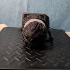 Loops & Threads Dewdrops Yarn #14 Jet Black Sequins Mohair Bulky DISCONTINUED