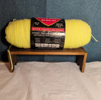 Red Heart Super Saver Pale Yellow 8oz Acrylic Yarn Worsted NWT E300