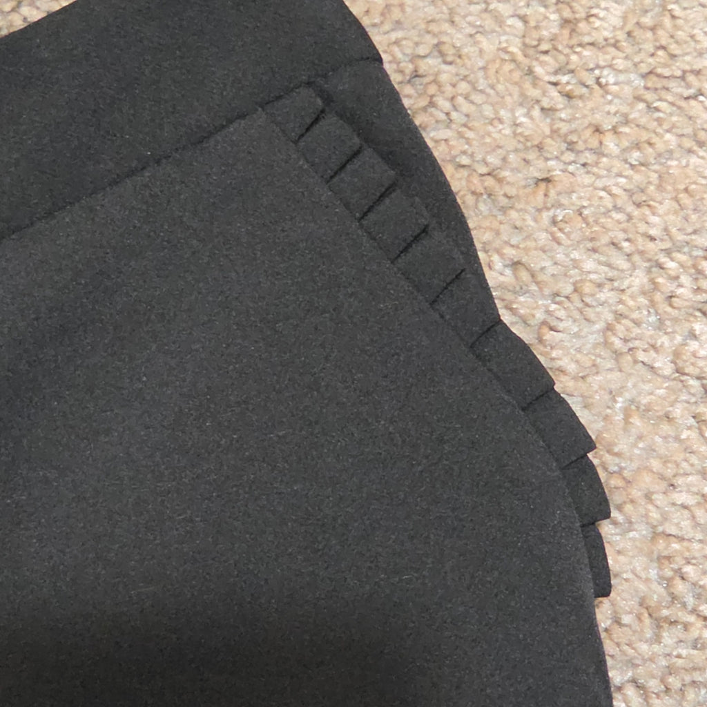 Zac & Rachel Black Dress Pants 14 Pleated Pocket Stretch Career NWOT