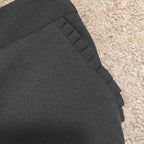 Zac & Rachel Black Dress Pants 14 Pleated Pocket Stretch Career NWOT