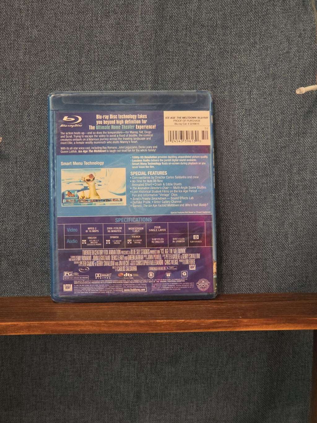 20th Century Fox Ice Age The Meltdown Blu-Ray Widescreen 2006