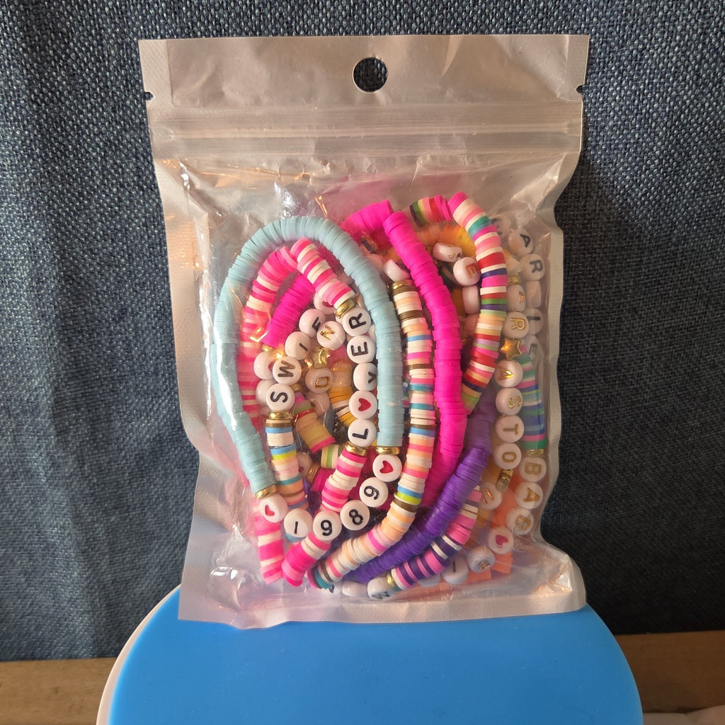 Swift Eras Tour 12 Pk Beaded Friendship Bracelets
