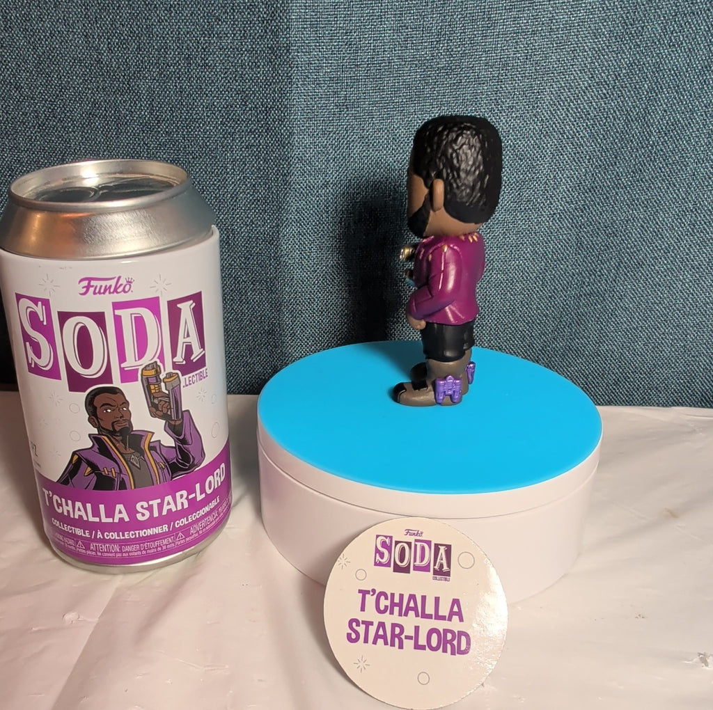 Funko Soda T'Challa Star-Lord Marvel What If Vinyl Figure