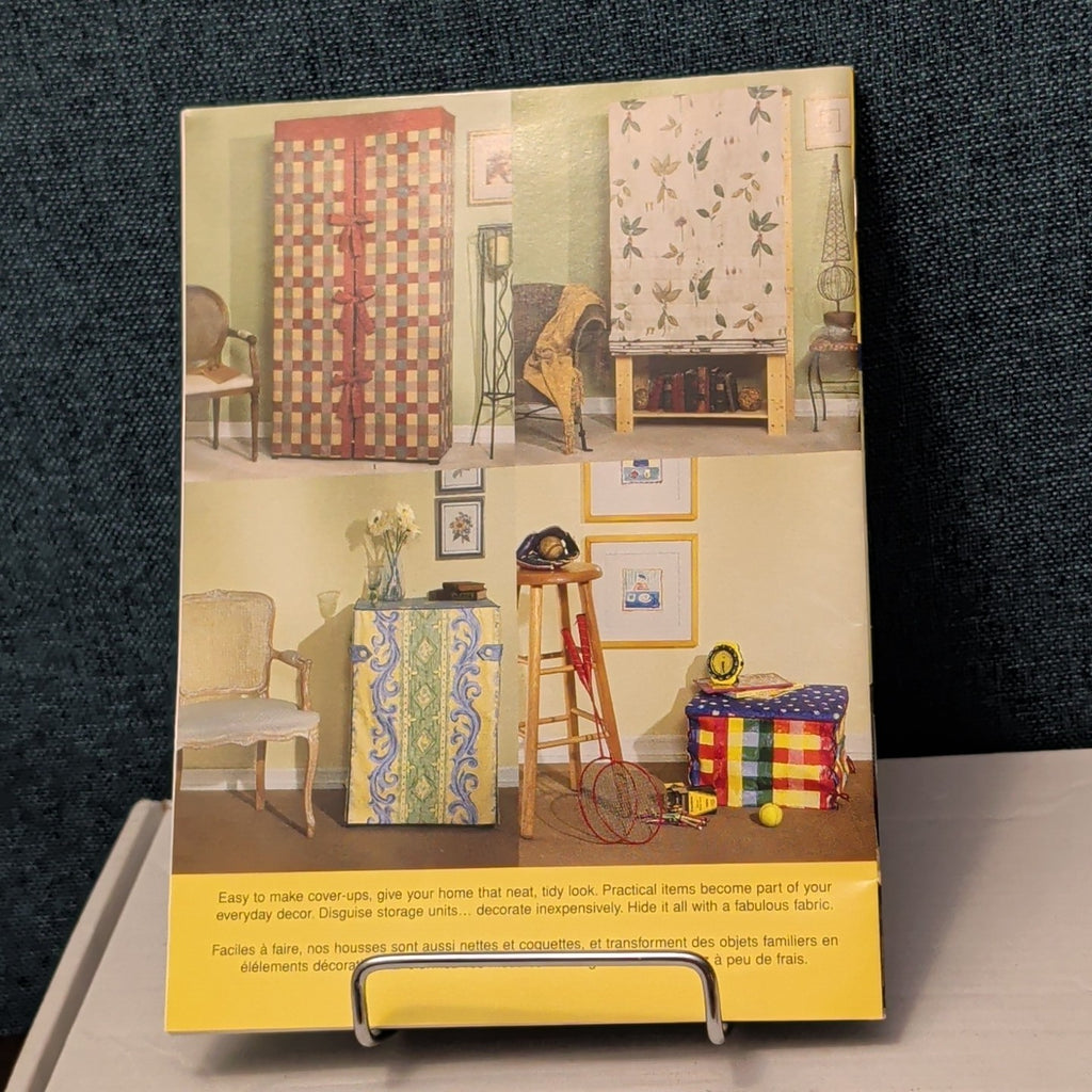 McCall’s 2164 Pattern STORAGE COVER-UPS | Bookcase Shelf Crate UNCUT Donna Babyl