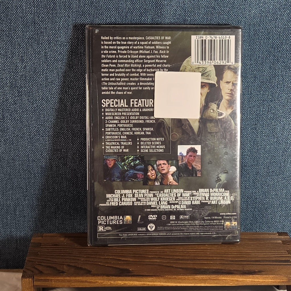Columbia Pictures Casualties of War DVD