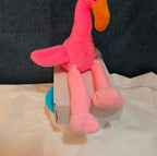 TY Beanie Baby - PINKY the Pink Flamingo (10 inch) - MWMTs Stuffed Animal Toy